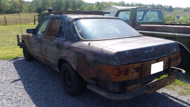 1983 mercedes-benz 300sd turbo diesel mad max post apocalyptic rat rod
