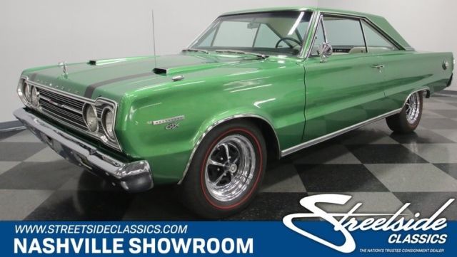 1967 plymouth gtx coupe 440 super commando v8 3 speed automatic classic vintage