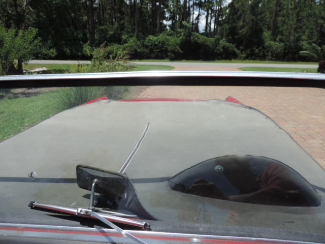 austin healey 'bug eye" sprite. clear florida title