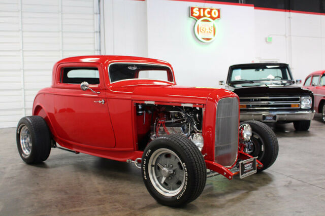 1932 ford deuce 1091 miles red coupe