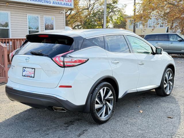 2017 nissan murano platinum