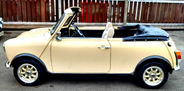 1979 mini 4-seat convertible rhd or lhd