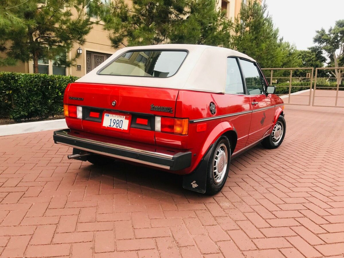 1980 volkswagen rabbit convertible 5 speed