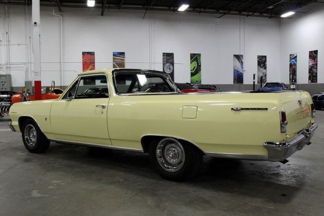 1964 chevrolet el camino 43490 miles yellow pickup truck 350ci v8 350 turbo 3 s