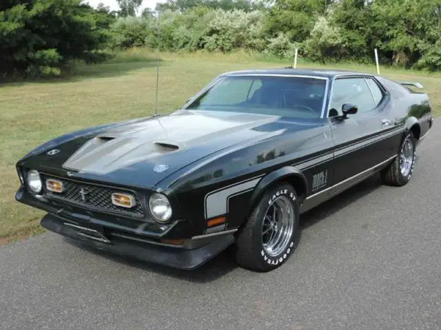 1971 ford mustang mach 1 429 cobra jet ram air