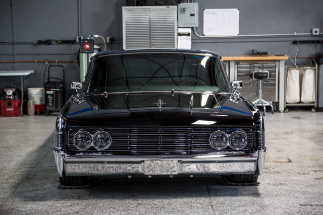custom 1965 lincoln continental swap bagged bentley interior a+ paint