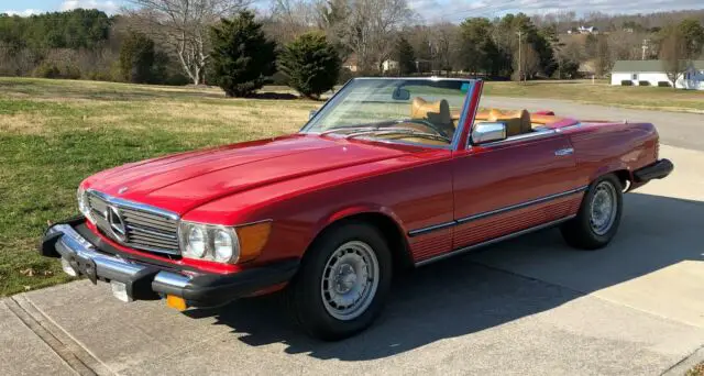 1978 mercedes 450sl convertible 1 owner with owners manuals and service records