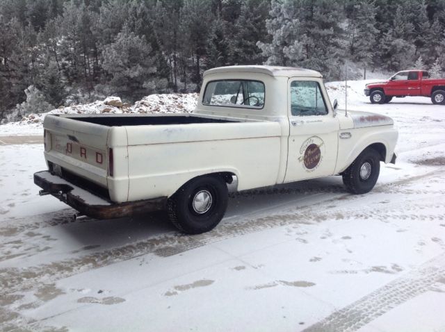 1965 ford shortbed rust-free orig. paint patina new motor