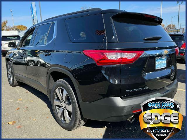 2021 chevrolet traverse lt leather