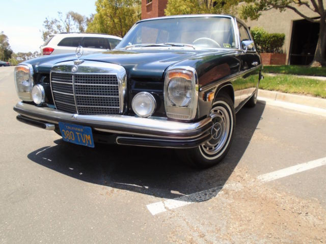 1972 mercedes benz 250c 250 c coupe 32k miles rare collectible