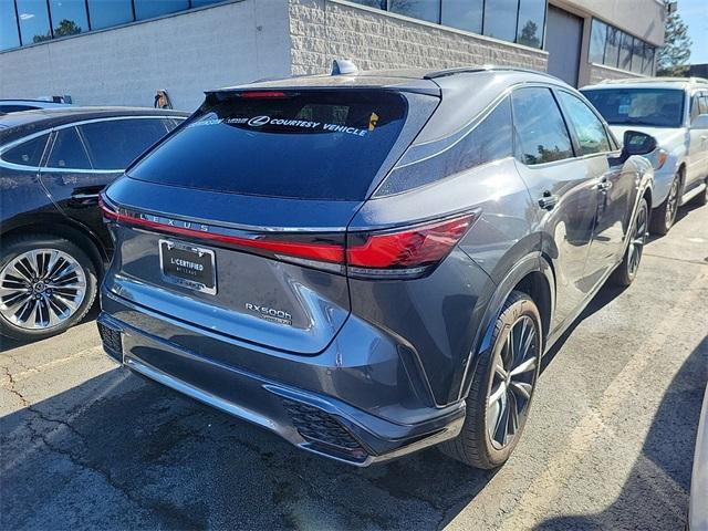 2024 lexus rx 500h f sport performance