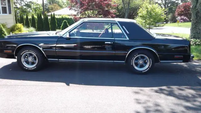 1982 chrysler cordoba, black, red interior, 48,000 miles