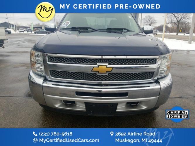used 2012 chevrolet silverado 1500 4x4 crew cab lt muskegon, mi 49444 for sale in meskegon, michigan