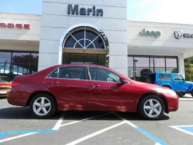 2005 honda accord sdn ex, moonroof in fairfield, ca