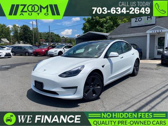 2021 tesla model 3 standard range plus