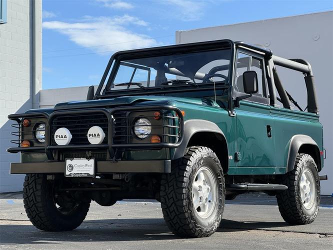 1997 land rover defender in newport beach, california
