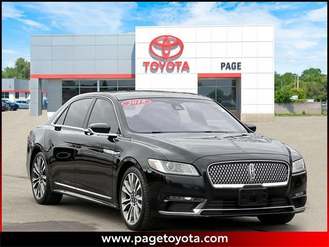 2018 lincoln continental reserve