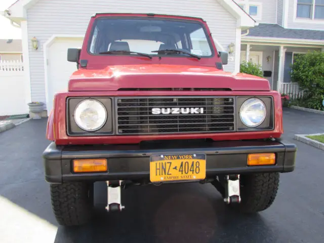 1987 suzuki samurai, deluxe model, low mileage 4x4