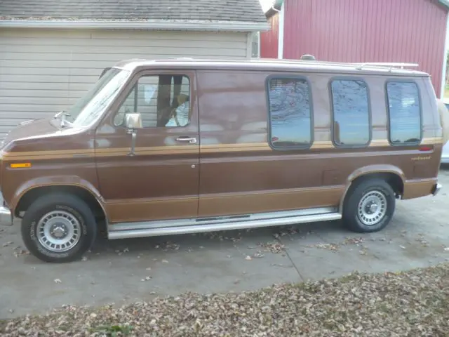 1981 ford custom conversion van e-150 351w