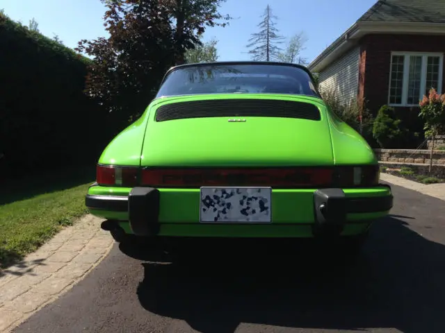 1974 porsche 911 targa base 2.7l