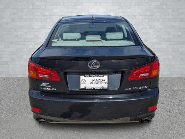 2007 lexus is 250 base