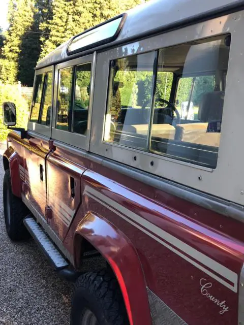 12 seater land rover 110 county station wagon