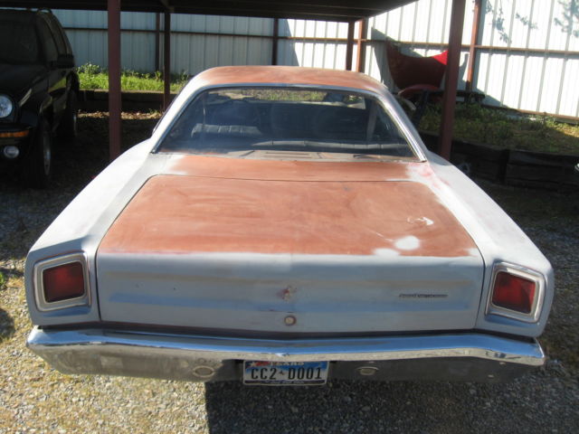 69 plymouth roadrunner original solid car
