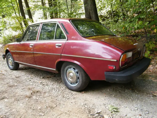 1978 peugeot 504 diesel sedan. astonishing low-miles find
