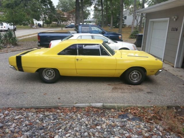 1969 dodge dart gt hardtop 2-door 440cu