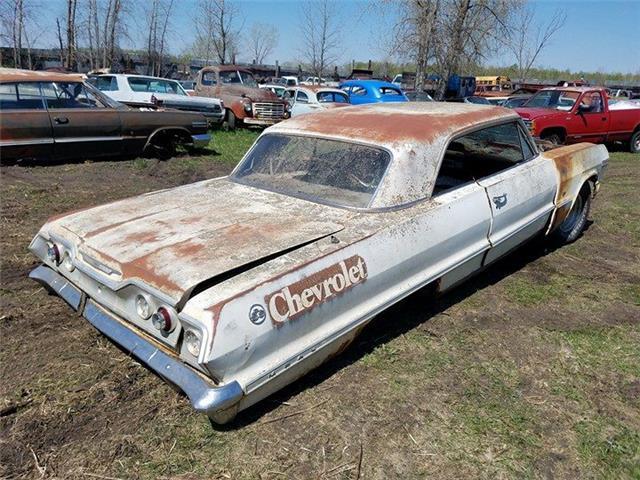 1963 chevrolet impala ss white none n/a