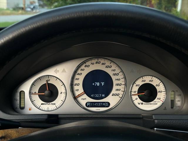 2005 mercedes-benz e-class e 55 amg 4dr sedan