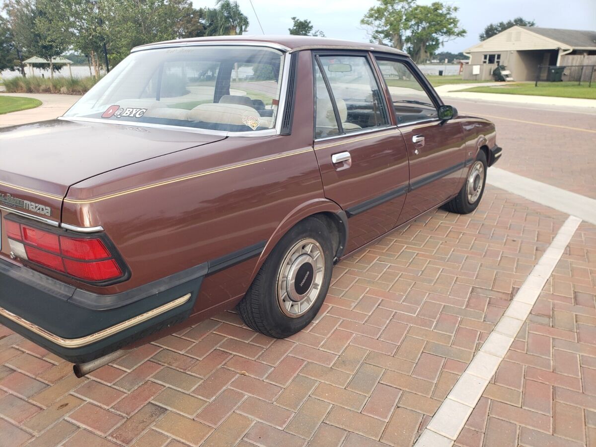 classic import 1981 mazda 626 luxury, 4 door, automatic 2.0l