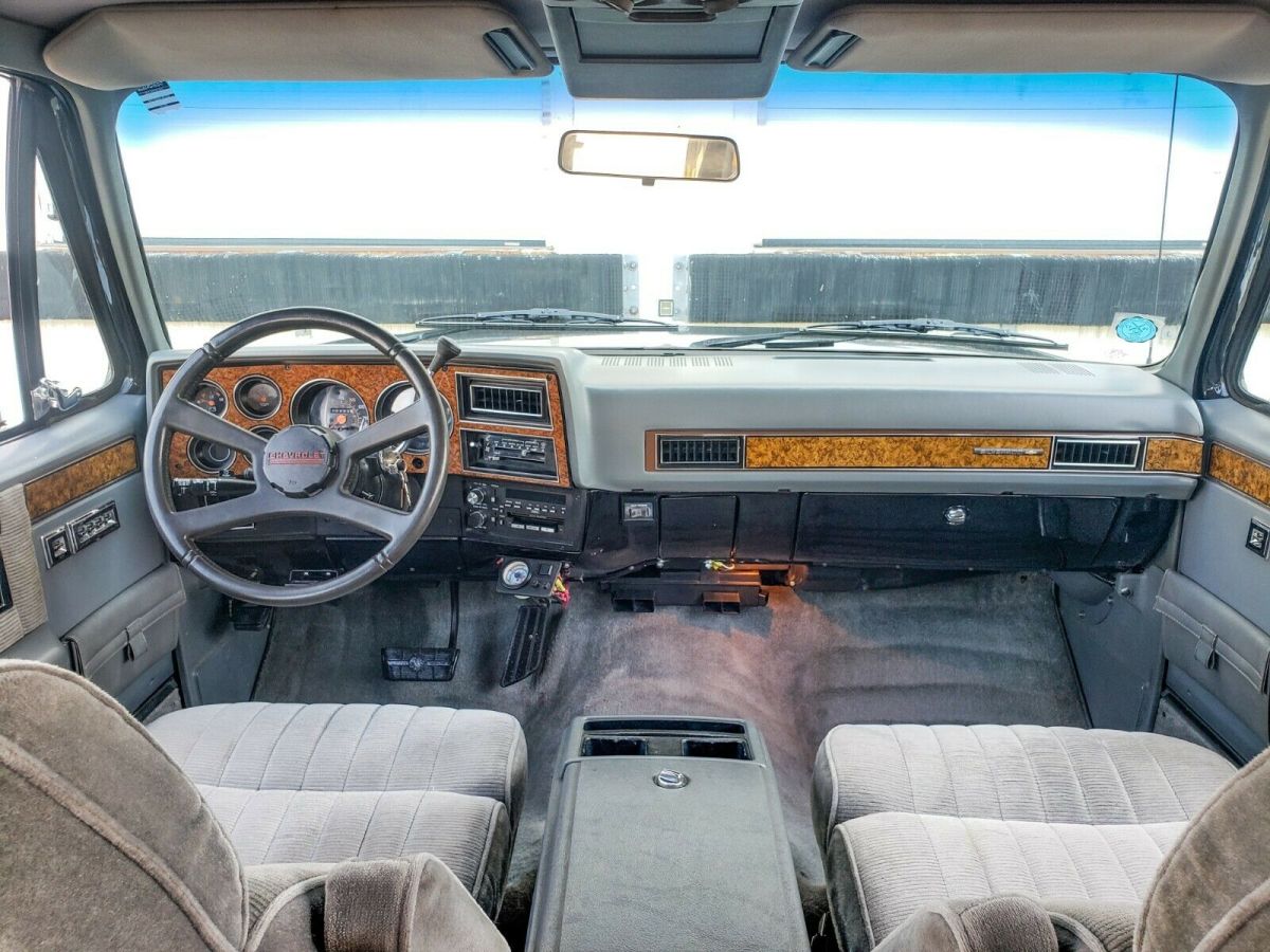 no reserve 1989 chevrolet suburban 2500 7.4l 454 k2500 v2500 4x4 3rd row carfax