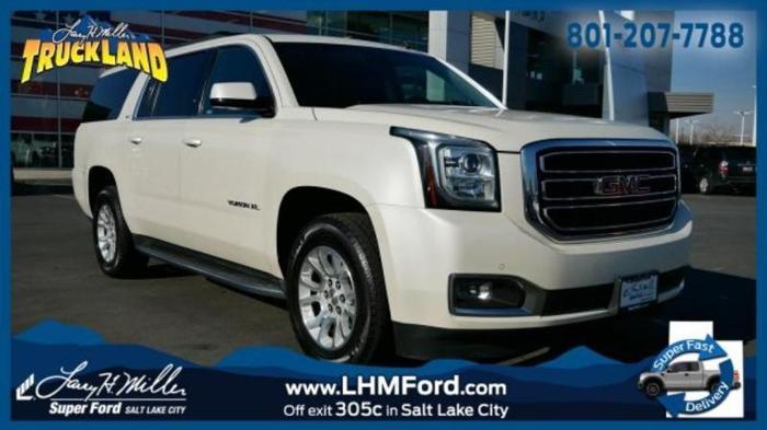 2015 gmc yukon xl slt 1500 4x4 slt 1500 4dr suv for sale in salt lake city, utah