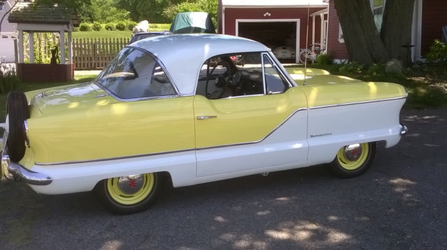 1960 nash metropolitan coupe, restored, new paint