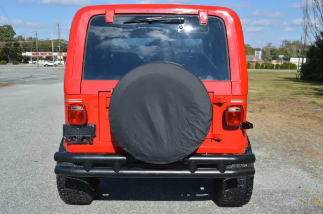 fully restored jeep wrangler renegade w lift kit, winch, all new components look