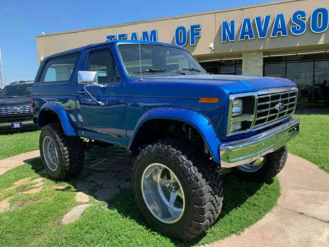 1984 ford bronco custom built frame-off restoration