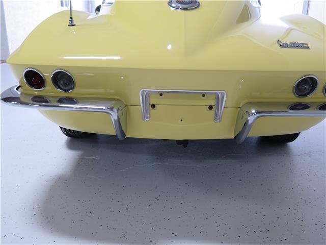 chevrolet corvette yellow with 47,603 miles, for sale!