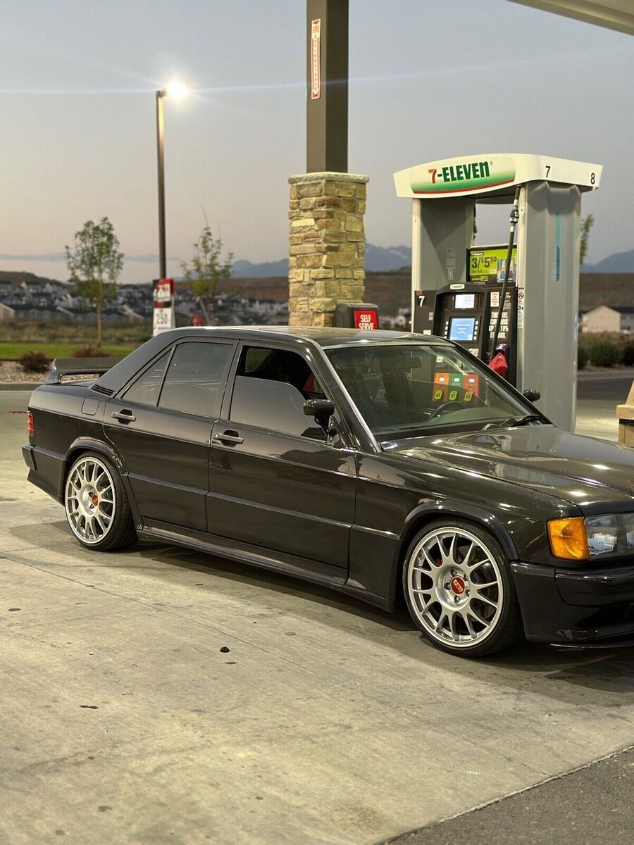 1985 mercedes-benz 190 (w201) sedan grey rwd manual
