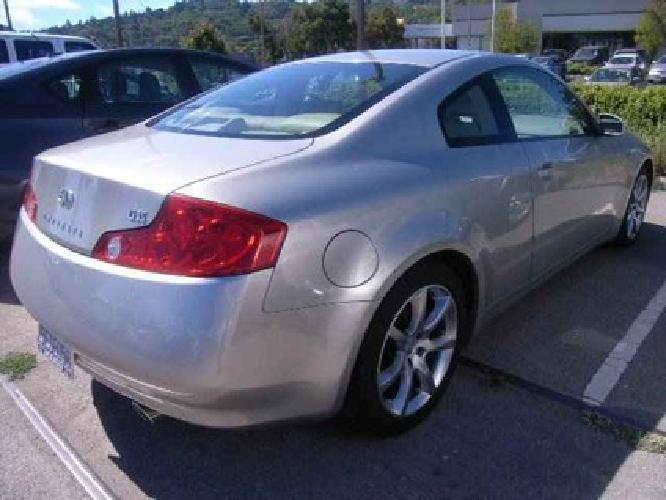 2004 infiniti g35 coupe w/leather in san rafael, ca