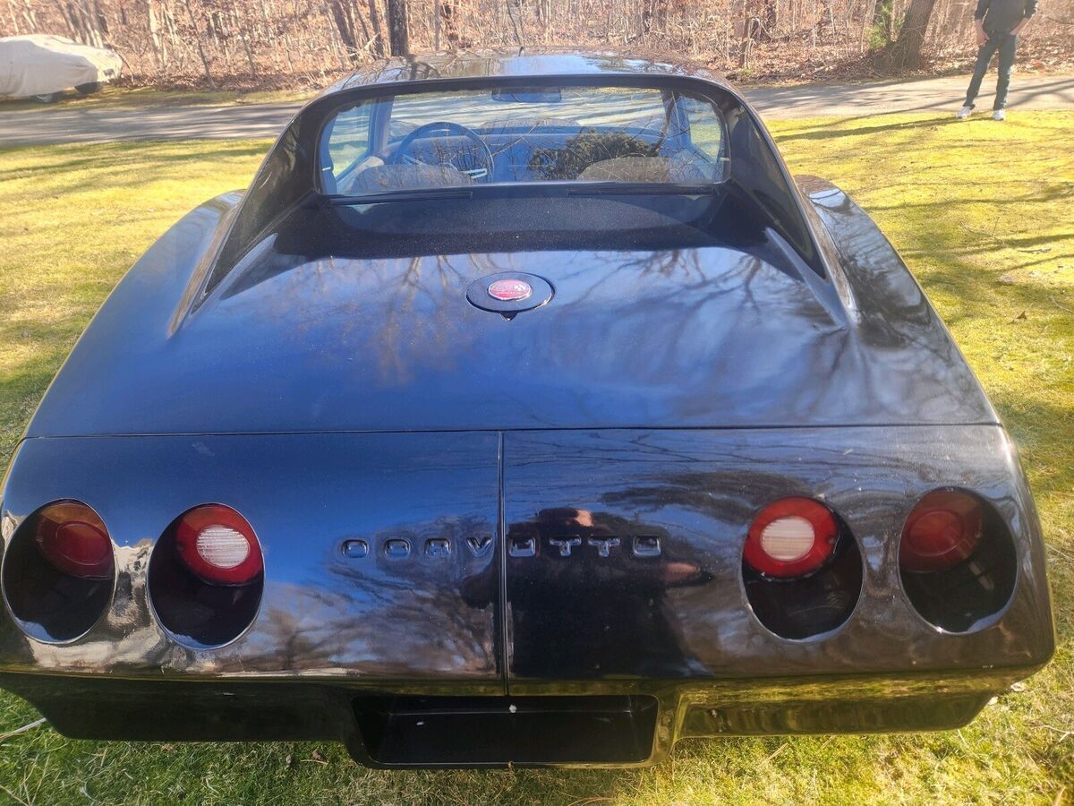 1975 chevrolet corvette black l82