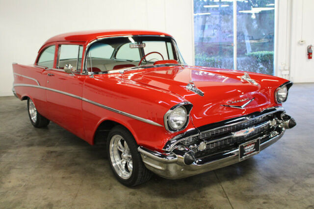 1957 chevrolet 210 511 miles red sedan