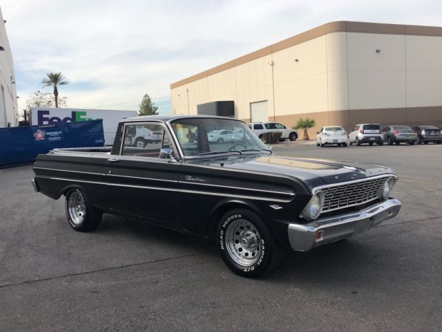 no reserve 1964 ford ranchero matching numbers 260 v8 3 speed manual runs great
