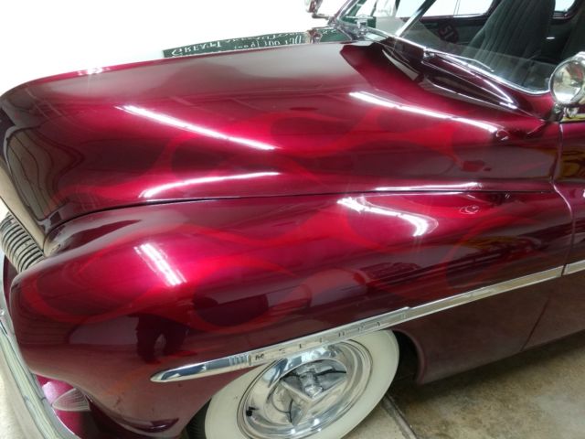 customized 1951 mercury street rod 2-door coupe