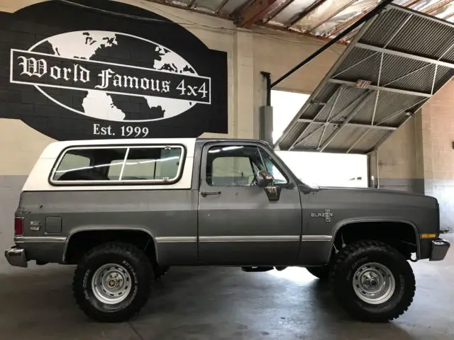 very nice original paint zero rust 4 speed manual k5 blazer 4x4 in ca. beauty