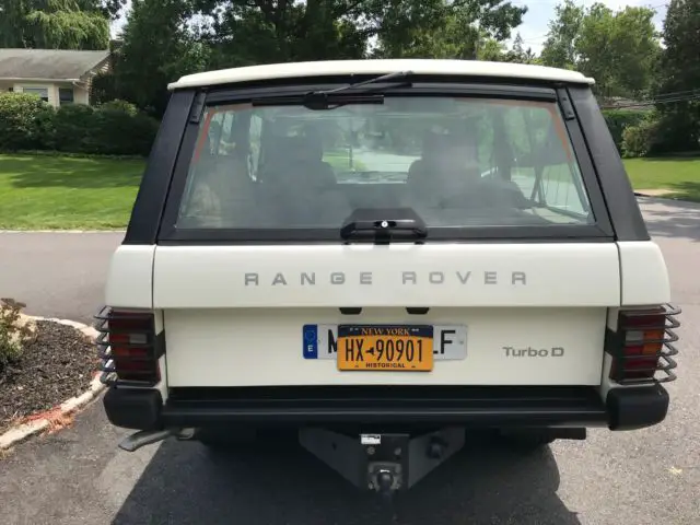 1990 land rover range rover classic 2 door turbo diesel collector mint condition