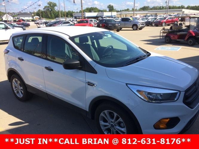 used 2017 ford escape fwd s jasper, in 47546 for sale in boone, indiana