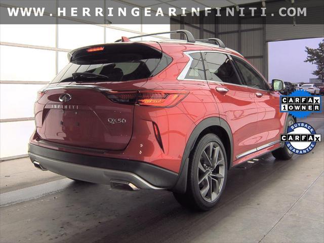 2023 infiniti qx50 sensory