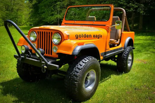1981 jeep cj7 golden eagle tribute 4.2 5 speed