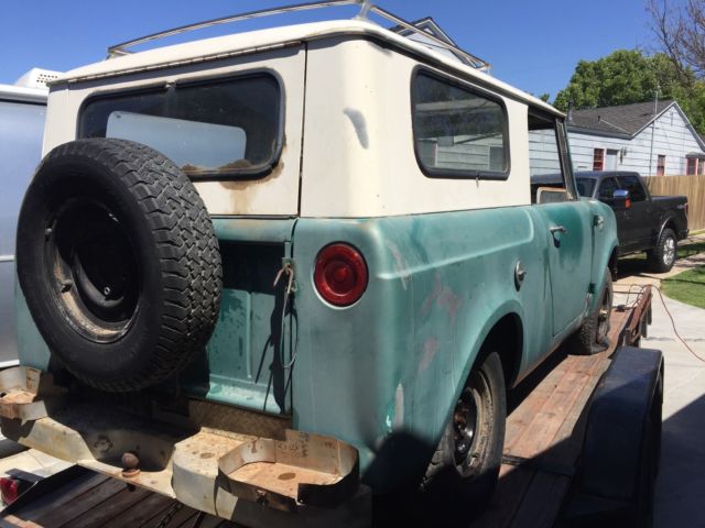 international scout, 4x4, classic, suv, old school, off road, all original